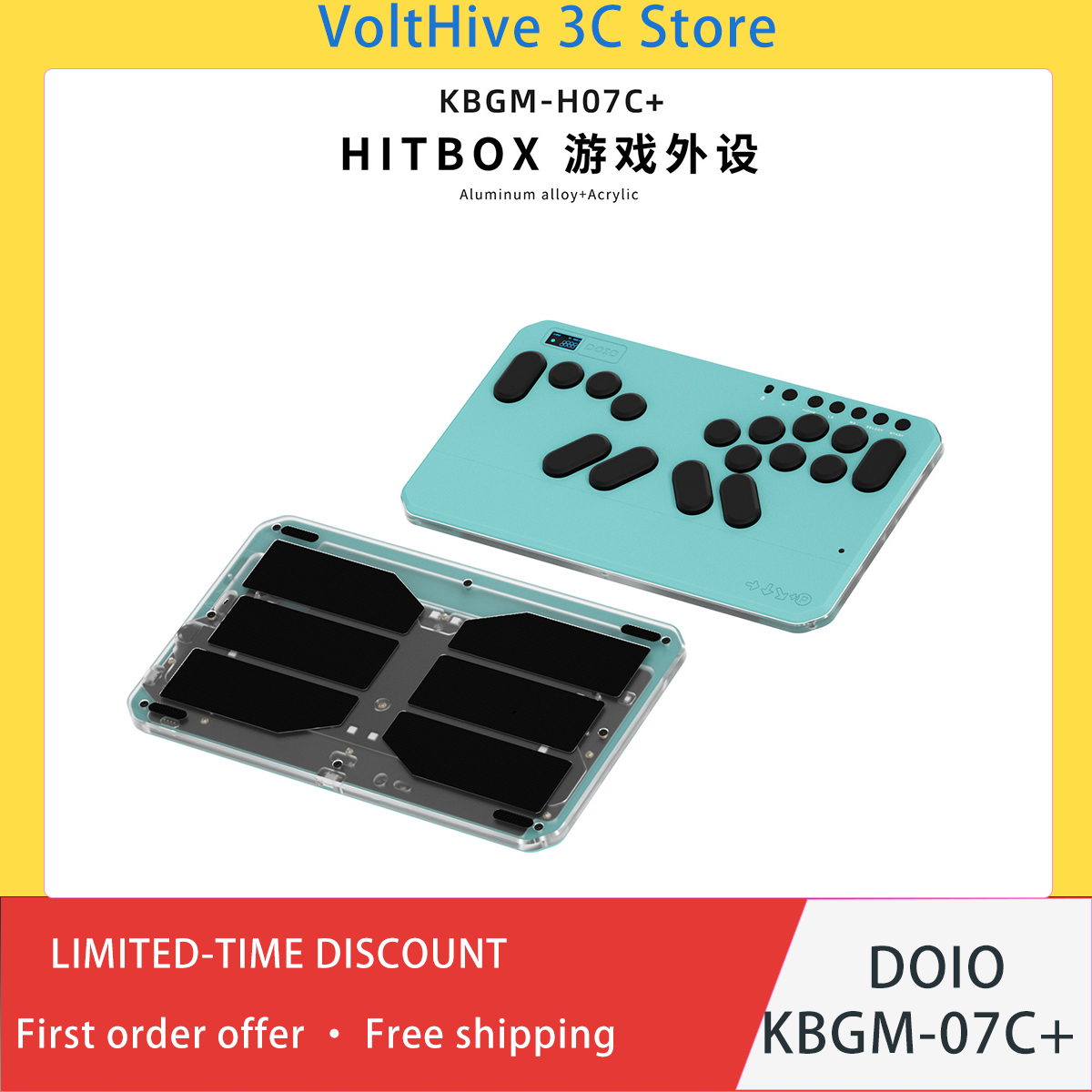 DOIO KBGM-07C+ 무선 게이밍 키보드, 실시간 - Pc Gaming Lounge 리뷰 및 가격